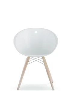 Стул PEDRALI GLISS WOOD 904 белый 2