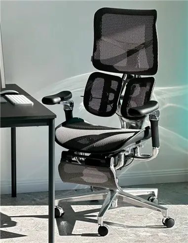 Крісло SIHOO DORO-S300 BLACK ергономічне