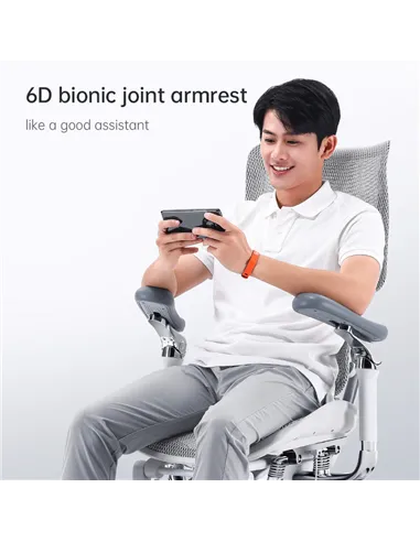 Крісло SIHOO DORO-S300 WHITE ергономічне
