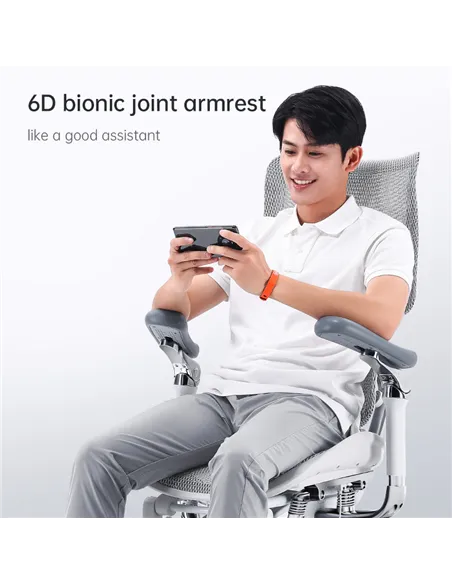 Крісло SIHOO DORO-S300 WHITE ергономічне