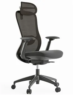 Крісло KRESLALUX SILKY GHB DARK GREY, ергономічне