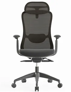 Крісло KRESLALUX SILKY GHB DARK GREY, ергономічне 2