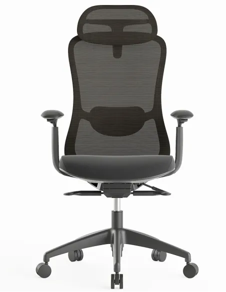 Крісло KRESLALUX SILKY GHB DARK GREY, ергономічне