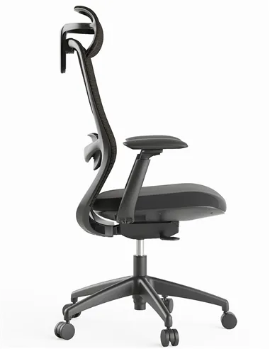 Крісло KRESLALUX SILKY GHB DARK GREY, ергономічне