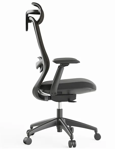 Крісло KRESLALUX SILKY GHB DARK GREY, ергономічне