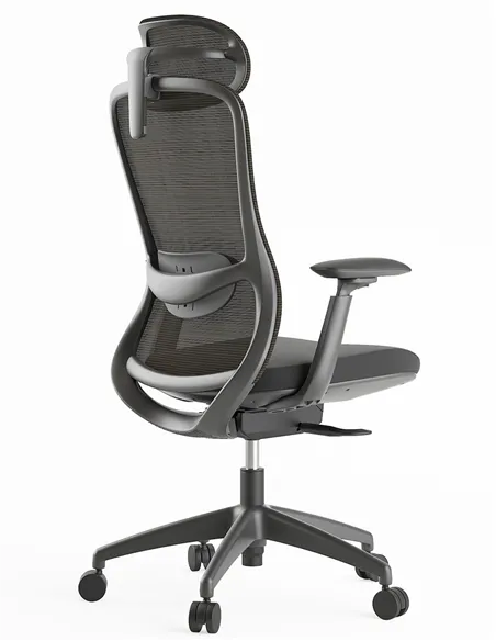 Крісло KRESLALUX SILKY GHB DARK GREY, ергономічне