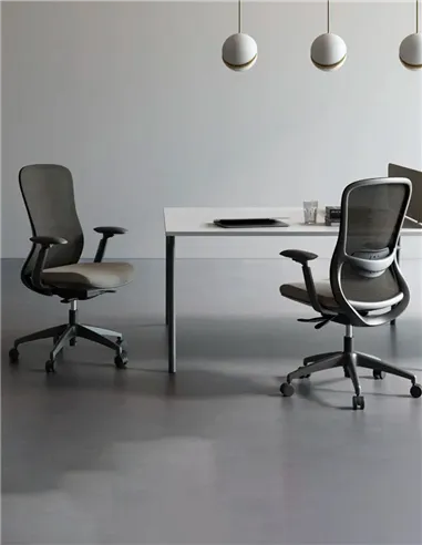 Крісло KRESLALUX SILKY GHB DARK GREY, ергономічне