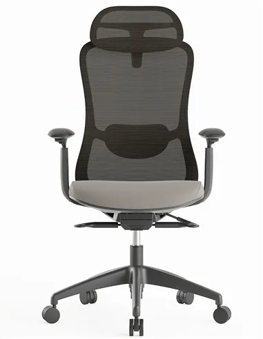 Крісло KRESLALUX SILKY GHB LIGHT GREY, ергономічне