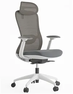 Крісло KRESLALUX SILKY GHW GREY, ергономічне