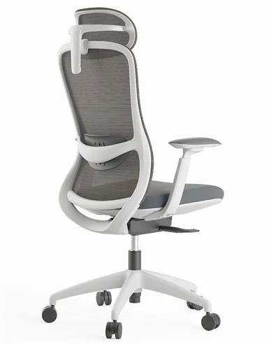 Крісло KRESLALUX SILKY GHW GREY, ергономічне