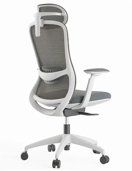 Крісло KRESLALUX SILKY GHW GREY, ергономічне