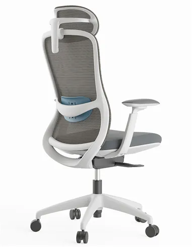Крісло KRESLALUX SILKY GHW GREY, ергономічне