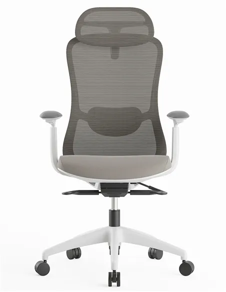 Крісло KRESLALUX SILKY GHW LIGHT GREY, ергономічне