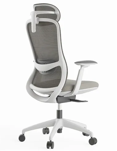 Крісло KRESLALUX SILKY GHW LIGHT GREY, ергономічне