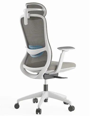 Крісло KRESLALUX SILKY GHW LIGHT GREY, ергономічне