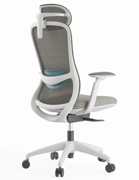 Крісло KRESLALUX SILKY GHW LIGHT GREY, ергономічне