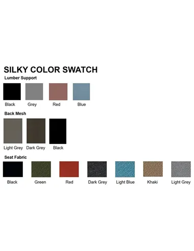 Крісло KRESLALUX SILKY GHW LIGHT GREY, ергономічне