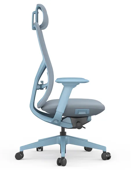 Крісло KRESLALUX ANTLER EAN-001A BLUE, ергономічне