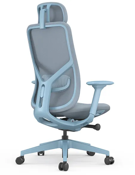 Крісло KRESLALUX ANTLER EAN-001A BLUE, ергономічне