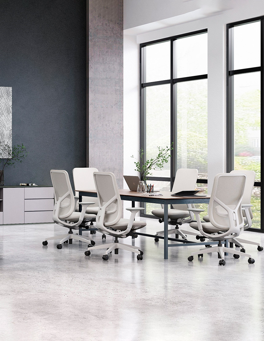 Крісло KRESLALUX ANTLER EAN-001A WHITE, ергономічне