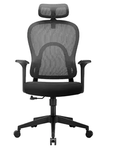 Крісло KRESLALUX GO-SIT 645-1A BLACK, ергономічне 2