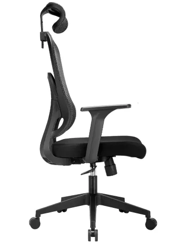 Крісло KRESLALUX GO-SIT 645-1A BLACK, ергономічне