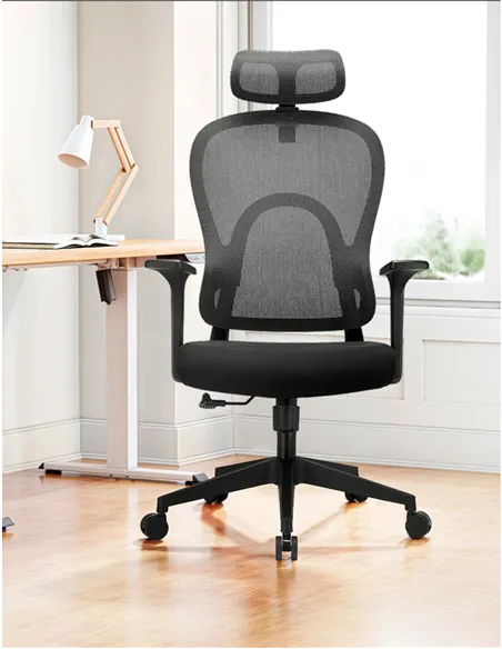 Крісло KRESLALUX GO-SIT 645-1A BLACK, ергономічне