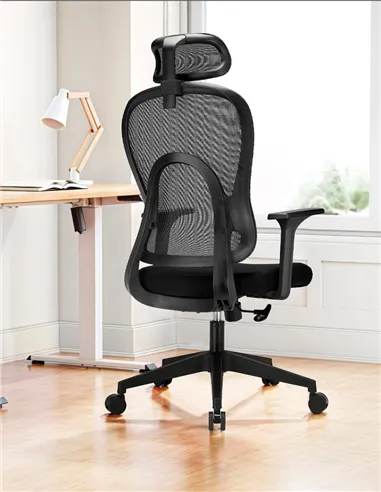 Крісло KRESLALUX GO-SIT 645-1A BLACK, ергономічне