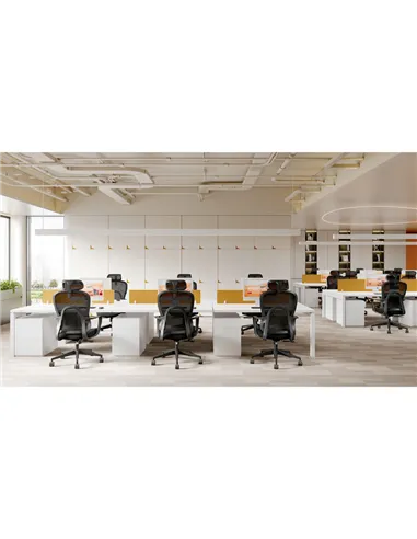 Крісло KRESLALUX GO-SIT 645-1A BLACK, ергономічне