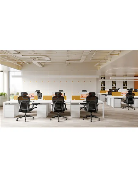 Крісло KRESLALUX GO-SIT 645-1A BLACK, ергономічне