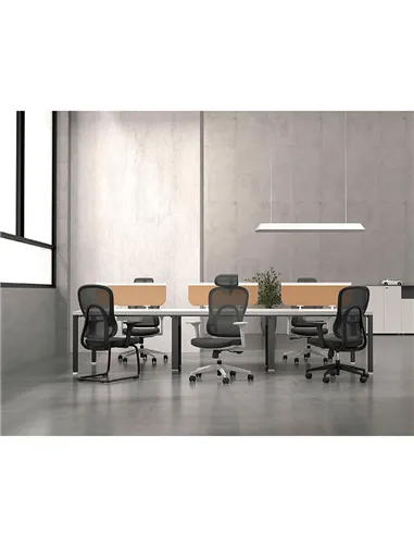 Крісло KRESLALUX GO-SIT 645-1A BLACK, ергономічне