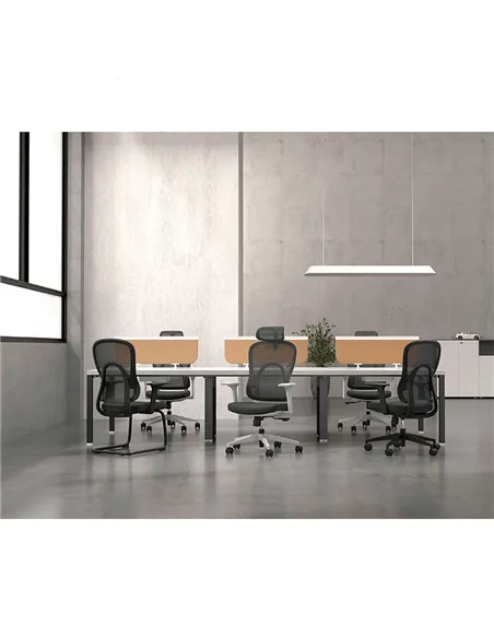 Крісло KRESLALUX GO-SIT 645-1A BLACK, ергономічне