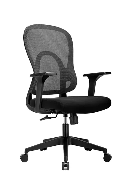 Крісло KRESLALUX GO-SIT 645-1B BLACK, ергономічне