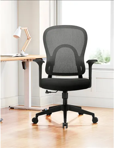 Крісло KRESLALUX GO-SIT 645-1B BLACK, ергономічне