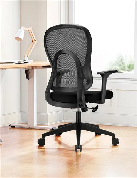 Крісло KRESLALUX GO-SIT 645-1B BLACK, ергономічне