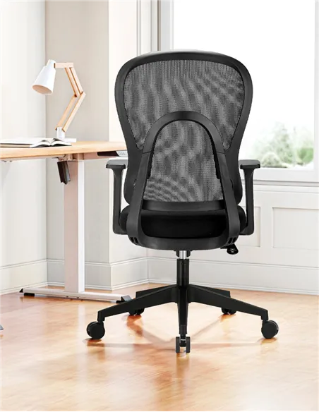Крісло KRESLALUX GO-SIT 645-1B BLACK, ергономічне