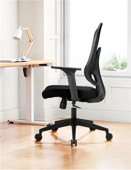 Крісло KRESLALUX GO-SIT 645-1B BLACK, ергономічне