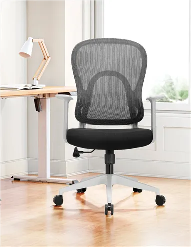 Кресло KRESLALUX GO-SIT 645-1B LIGHT GREY, эргономичное