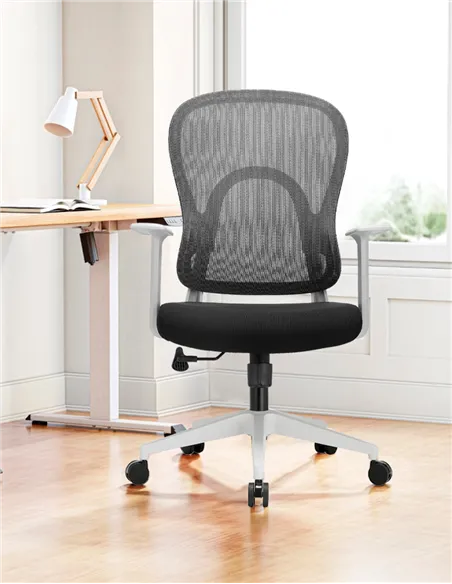 Кресло KRESLALUX GO-SIT 645-1B LIGHT GREY, эргономичное