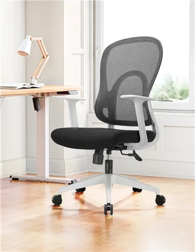 Кресло KRESLALUX GO-SIT 645-1B LIGHT GREY, эргономичное