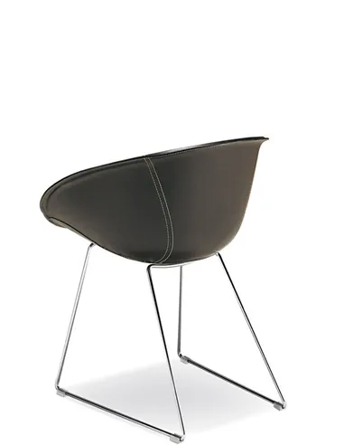 Стілець PEDRALI GLISS 930 шкіряне