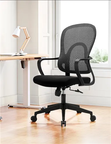 Крісло KRESLALUX GO-SIT 645-B BLACK, ергономічне