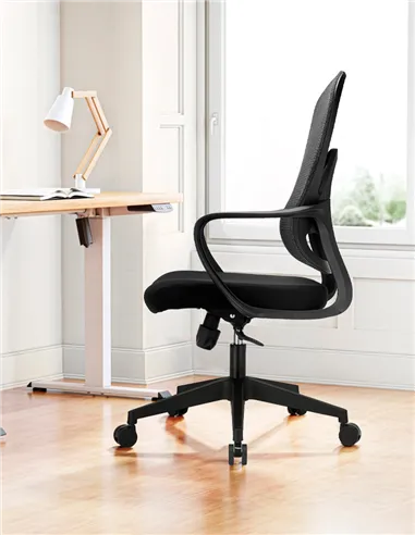 Крісло KRESLALUX GO-SIT 645-B BLACK, ергономічне