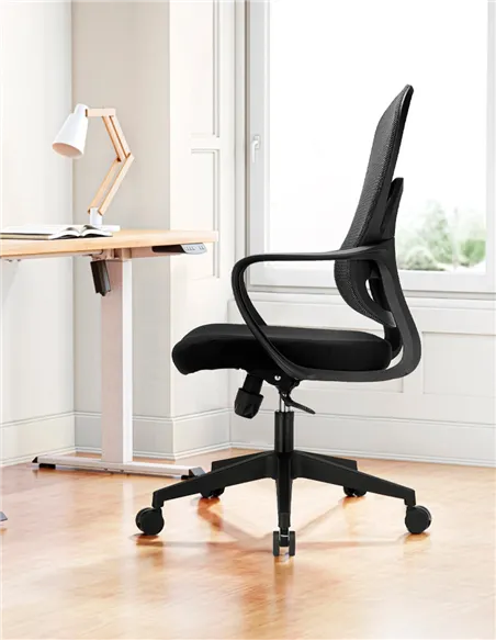 Крісло KRESLALUX GO-SIT 645-B BLACK, ергономічне