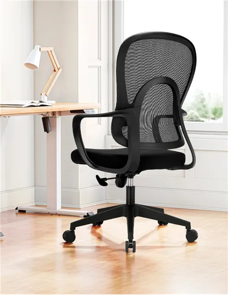Крісло KRESLALUX GO-SIT 645-B BLACK, ергономічне