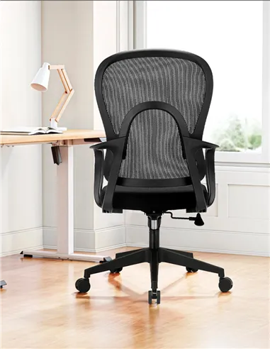 Крісло KRESLALUX GO-SIT 645-B BLACK, ергономічне