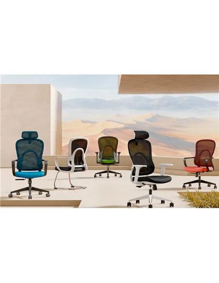 Крісло KRESLALUX GO-SIT 645-B BLACK, ергономічне