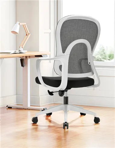 Крісло KRESLALUX GO-SIT 645-B LIGHT GREY, ергономічне