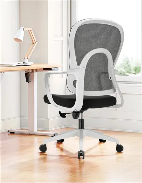 Крісло KRESLALUX GO-SIT 645-B LIGHT GREY, ергономічне