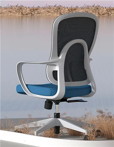 Крісло KRESLALUX GO-SIT 645-B LIGHT GREY, ергономічне